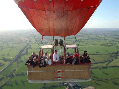 hot air balloon staffordshire